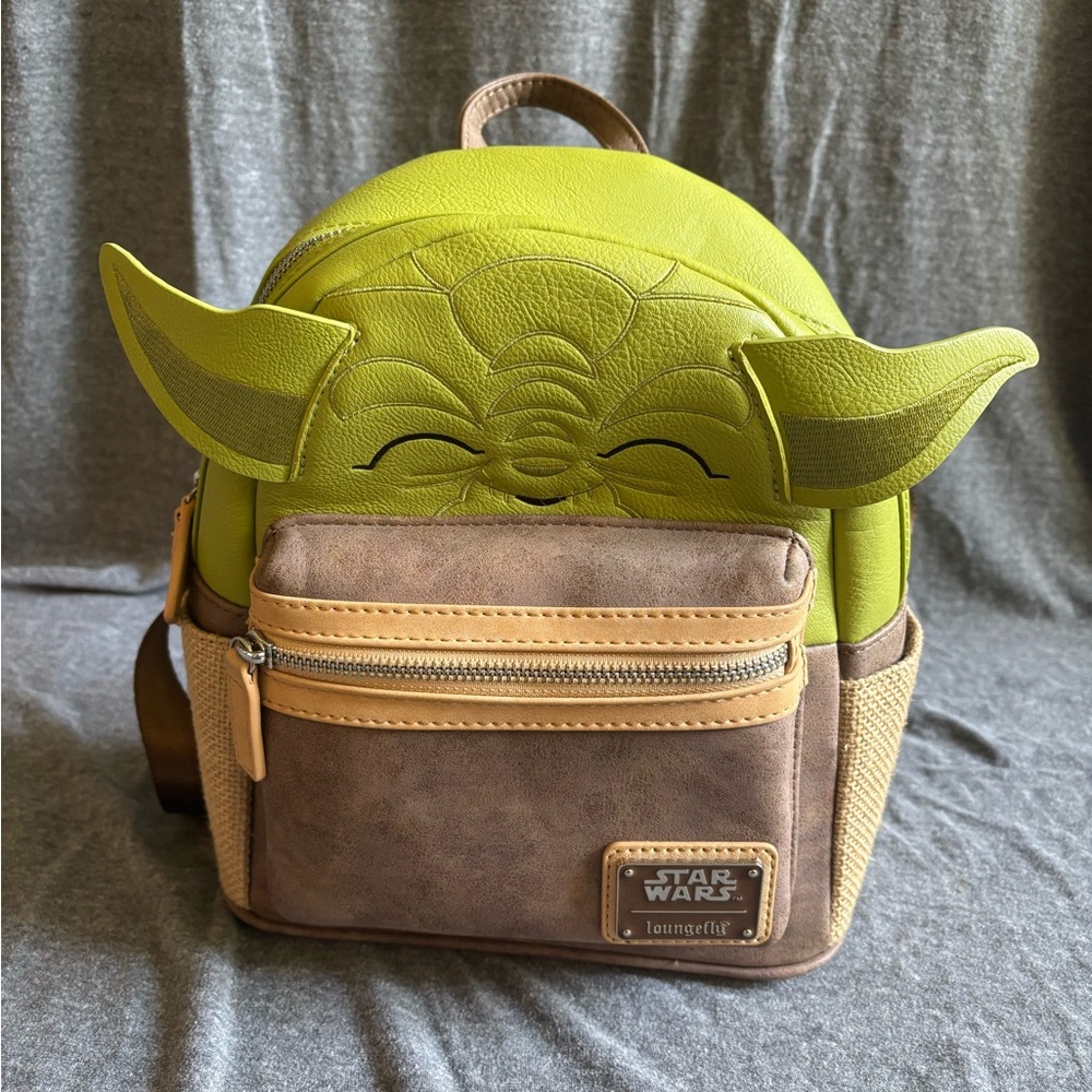 Star Wars Loungefly Yoda Mini Backpack - Disney Parks Exclusive! NWOT